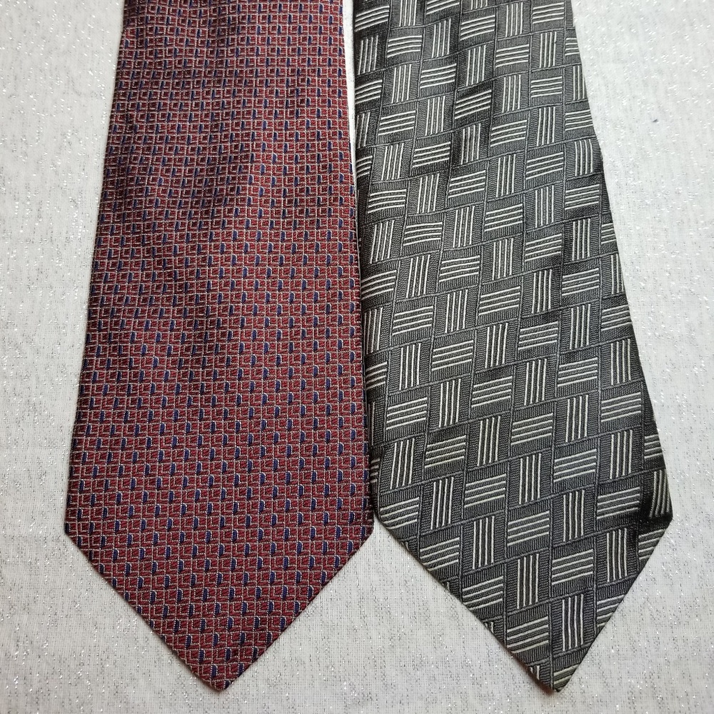 2 Ralph Lauren 100% silk ties